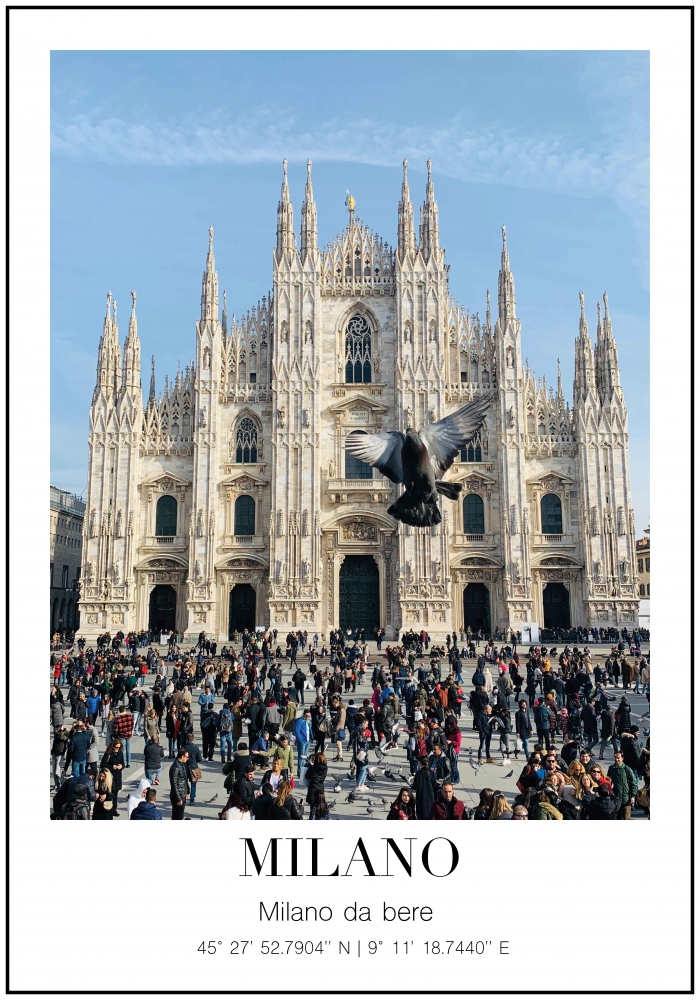 Plakát Milán