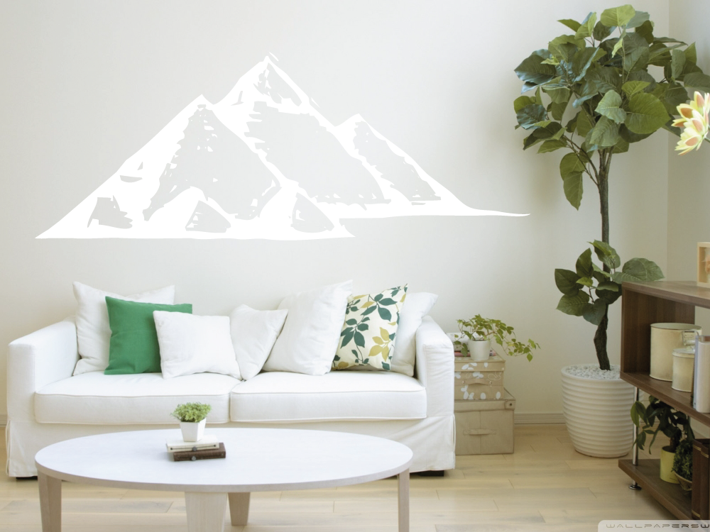Pyramidy - Samolepka na zeď