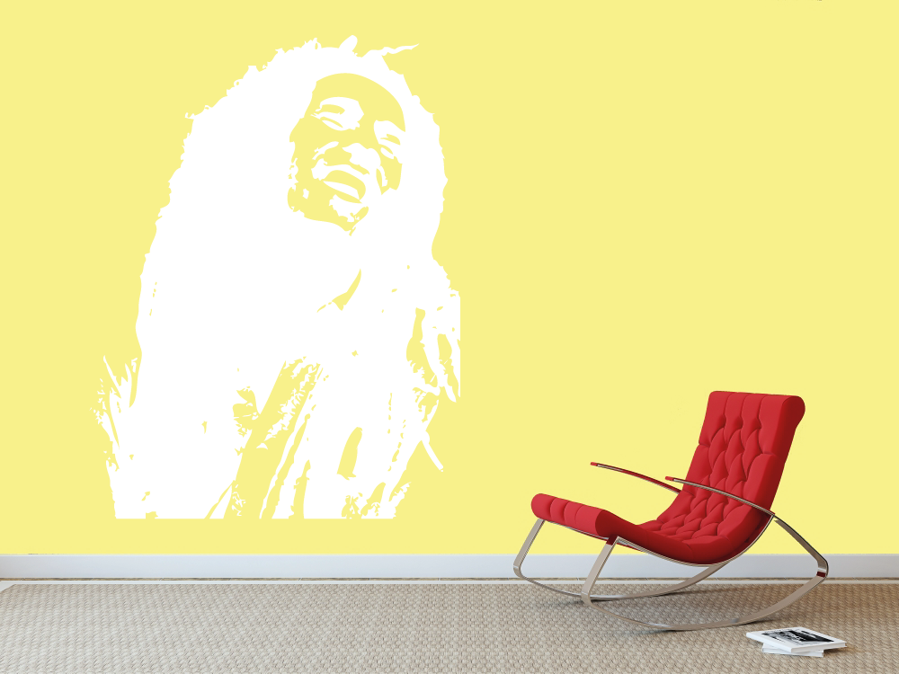 Bob Marley - Samolepka na zeď