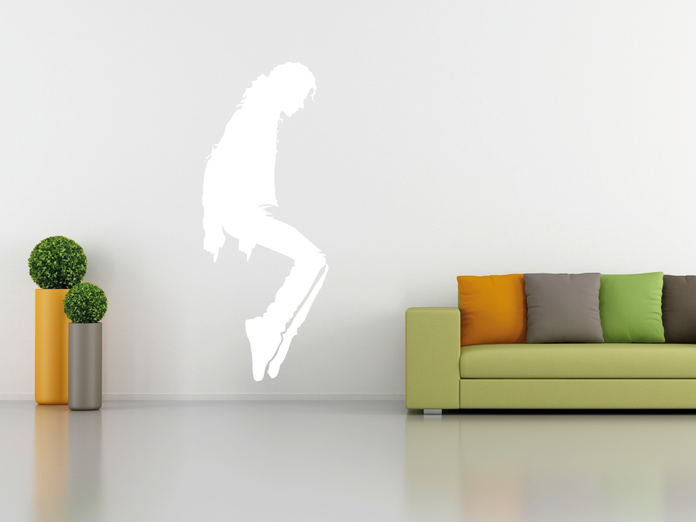 Michael Jackson na špičkách - Samolepka na zeď