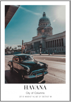 Plakát Havana